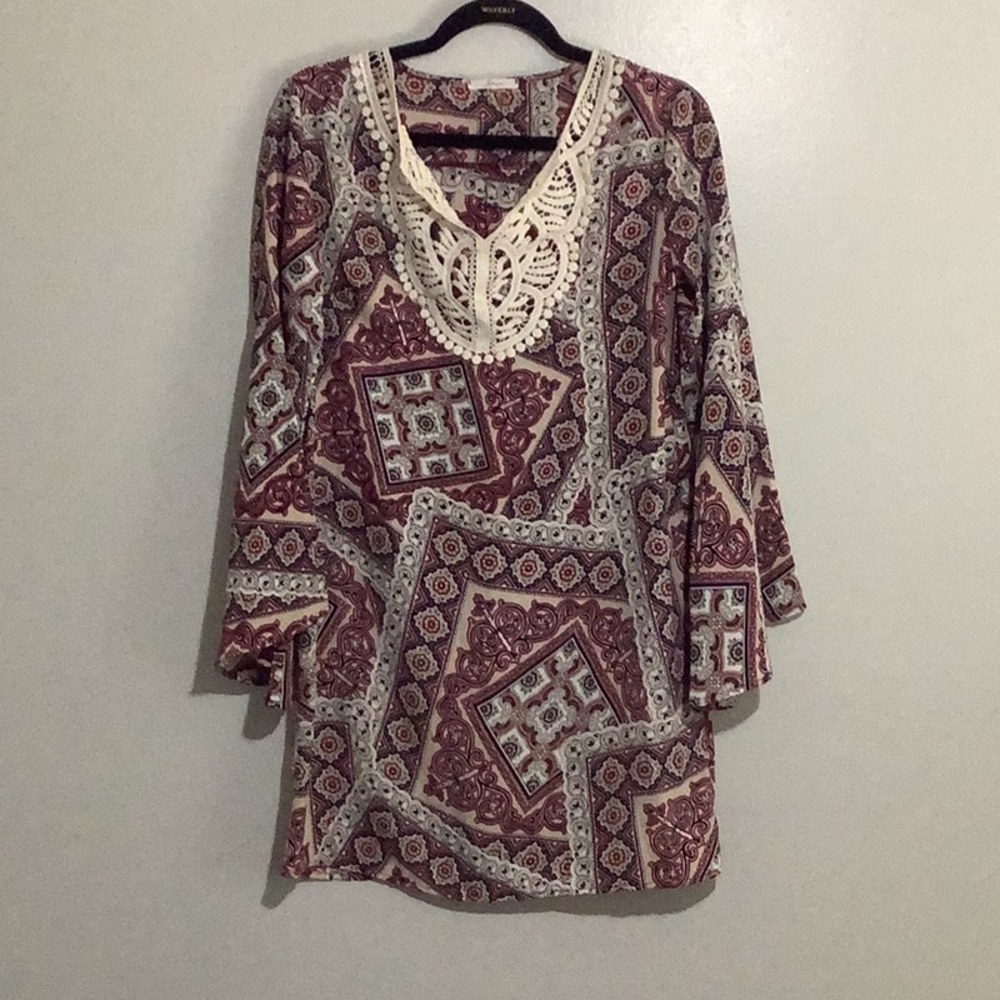 Soprano Long sleeve Floral Blouse